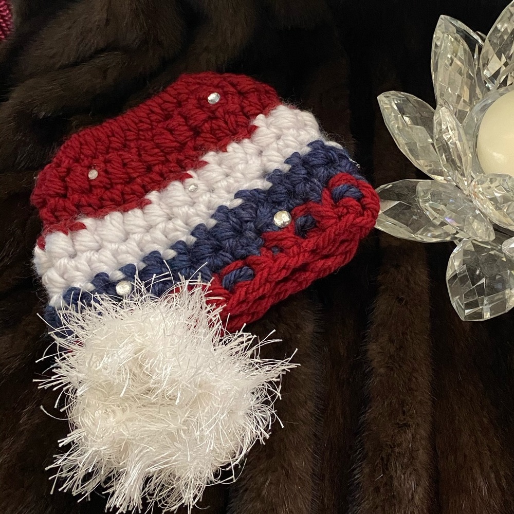 Adorable child's ponytail beanie & scrunchie